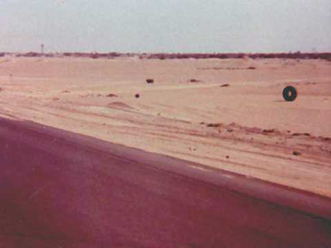 Desert signpost