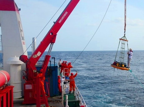 Rig transfer by cradle